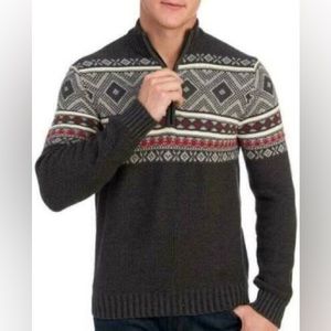 Izod Men's gray winter sweater